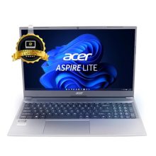 Acer [Smartchoice Aspire Lite Amd Ryzen 7 5700U Premium Thin And Light Laptop (Windows 11 Home/16 Gb Ram/512 Gb Ssd/Mso) Al15-41 With 39.62 Cm (15.6″) Full Hd Display, Metal Body, Steel Gray, 1.6 Kg