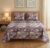 Bsb Home Cloud Cotton King Size Bedsheet Set 228 X 254 Cm, 220 Thread Count Soft & Breathable Cotton Bedsheet With 2 Pillow Covers, Floral Printed Bedding For Home (Dusty Lavender)