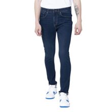 Red Tape Men’s Tinted Dark Blue Solid Skinny Jeans_RDM0994-32