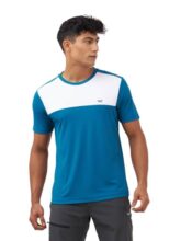 Active Cut & Sew Crew Neck Solid T-Shirt-Teal