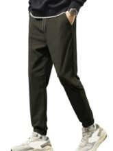 LOUIS SENSE Mens Trouser || Casual Trouser for Men || Trouser Pant for Men(TROUSER-10) (in, Numeric, 30, Standard, Green)