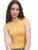 Tokyo Talkies Women Solid Double Strap Rib Crop Top