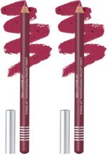 Colors Queen Lip Liner Pencil | Long Lasting & Waterproof Formula | Matte Lip Liner Pencil for Women (L-07, Beauty Pink) (Pack of 2)