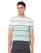 United Colors of Benetton Stripe Jersey Round Neck TEE