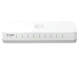 D-Link Des-1008C 8-Port 10/100 Mbps Unmanaged Switch ( White )