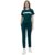 ALISBA Tracksuit For Women With Cotton Lycra Fabric – Comfortable Gym Wear For Women – Activewear Set For Yoga, Running, Jogging, Sports, Travel, Night Dress (Green, Small)