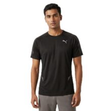 Puma Men Performance Tee(4055262470845_513685011_Nightcat Illuminate S S Black_L)