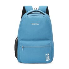 United Colors of Benetton Reuben Polyester 25L Casual Backpack For Unisex – Teal