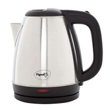 Pigeon Amaze Plus Electric Kettle 1.5 L, 1300 Watt, Stainless Steel Body with Auto Shut-off Feature Used for Boiling Water – (Silver)