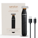 Winston Rechargeable All In One Blade Trimmer For Men Hybrid Trim Edge Shave With 6 Comb Attachments Beard Shaver & Styler For Men