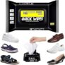 Wozkem Shoe Cleaning Wipes Pack Of 1 (80 Wipes) Instant Sneaker Cleaner Wipes For White Shoes | Quick Dirt & Stain Removal Sneaker Wipes | Portable Shoe Cleaner Wipes For Sports & Casual Footwear