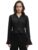 Tokyo Talkies Women Classic Black Solid Top