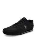 U.S. Polo Assn. Marvin Men’s Black Lace Up Shoes-(UK/8) (US/9) (2FD23075Z01)