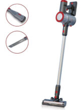 EUREKA FORBES Kordfree K10 Lite Cordless Vacuum Cleaner(Grey, Silver & Red)