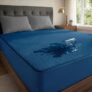 MollisHomes Premium 100% Waterproof Mattress Protector King Size, 72×72 Inches | Breathable and Hypoallergenic Ultra Soft Fitted Bed Protector Cover 72″x72″ – King, Royal Blue