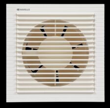 Havells Ventil Air Lx 150 Mm Exhaust Fan For Kitchen, Bathroom | Speed: 2000 Rpm | Air Flow: 275 Cmm | 100% Copper Motor | Wattage: 22W |2 Years Manufacturer Warranty (White)