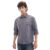 Spykar Full Sleeve Regular Fit Solid Grey Shirts for Men (Size: M)-MCSSH2BD034-Dark Grey