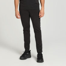 PUMA Solid Men Black Track Pants