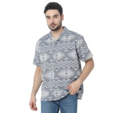 Spykar Men’s Full Sleeves Solid Kurta Shirts Blue