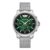 Police Quartz Multifunction Gradiant Green Dial Silver Metal Strap Watch for Men – PLPEWJK0006303