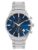 French Connection Men’s Prime Analog Watch Silver Strap-FCP34SM-U