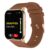 Snapup Vision Bluetooth Calling Smartwatch With Snap Sync, 1.93” Lumax 2.5D Curved Display With 450 Nits Brightness, 100+ Sports Mode, Custom Smart Watch Faces, Health Suite – Gold Brown