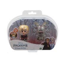 Frozen 2 Whisper & Glow 3D Mini Figure -Kristoff and Sven, Disney