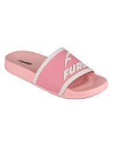 Furo by Red Chief Women’s FURO White Flip Flops-4 UK (FWS010 161_4)
