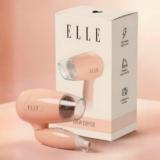 ELLE Hair Dryer 1200W Foldable 3 Heat Cool Shot Overheat Protection