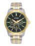 Citizen Stainless Steel Analog Quartz Multifuction Men’s Black Dial Watch – AG8348-56X, Band Color-Two-Tone
