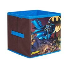 PrettyKrafts Batman SBS_BM1 Toys Organizer Storage Box for Kids, Small, Blue
