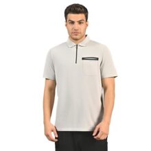 Skechers Zip Closure Polo (TP0036ID-CCLG_M) Green