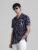 Jack & Jones Men Printed Casual Dark Blue, White, Maroon Shirt