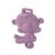 Fisher-Price Newborn Baby Toy Purple Monkey Teether BPA-Free for Tummy Time & Travel Sensory Play for Infants Ages 3+ Months