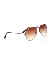 Fastrack Tees Brown Aviator Sunglasses for unisex