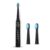 AGARO COSMIC Sonic Electric Toothbrush for Adults with 5 Modes, 3 Brush Heads & Rechargeable with 4 Hours Charge Lasting up to 25 Days, Power Toothbrush, (Black)