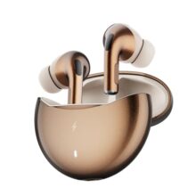 Fire-Boltt Aero TWS Earbuds Custom EQ, Wireless Bluetooth 5.4, Music & App Support, 50H Playtime, Fast Charging Case, 50ms Low Latency for Gaming, Touch Controls, IPX4 Waterproof, Clear Calls – Gold