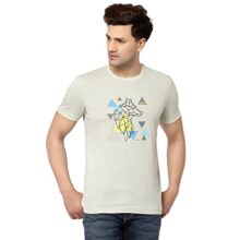 Red Tape Mint Green Graphic Print T-Shirt for Men – RHP1086M-M