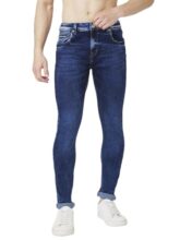 Spykar Men’s Kano Slim Fit Mid-Rise Casual Jeans