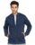 Amazon Brand – Symbol Men’s Cotton Blend High Neck Fleece Sweatshirt Iris Navy Mel M