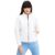 Spykar White Full Sleeves Solid Jacket for Women (Size: S)-WJKHW2BD003-White