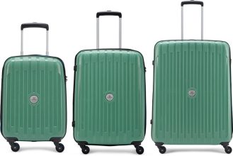 Aristocrat Armstrong 3P Set (Cabin+Medium+Large) – Trolley Bag Cabin & Check-In Set 4 Wheels – 31 Inch