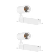 Philips 10-Watt Ceiling Spot White Track Light | Indoor Ceiling Focus Light With Flexible Rotatable Head For Kitchen, Living Room & Display Shops | Cool White, Pack Of 2