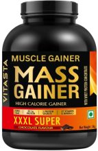 Vitasta Real Mass Gainer,Weight Gainer,Xxxl Super Gainer,Whey Protein Weight Gainers/Mass Gainers(3 Kg, Chocolate)
