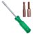 Taparia Make, Bit Holder Screwdriver with 50mm Single Side Bits of 1/4″ Hex Shank, S2 Grade, Of Tip Size – Hex 8, 10mm Suitable for DIY, Home, Professional & Industrial Applications