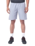 Wildcraft Men’s Solid Regular Fit Shorts| Mid Waist with Adjustable Drawcord, Light Grey, Small