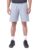 Wildcraft Men’s Solid Regular Fit Shorts| Mid Waist with Adjustable Drawcord, Light Grey, Small