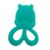 Buddsbuddy 100% Bpa Free Soft Silicone Baby Teether For 3 To 6 Babies (Tylo, Cyan)