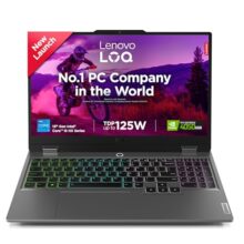 Lenovo LOQ Intel Core i5-13450HX| NVIDIA RTX 4050 6GB (16GB RAM/512GB SSD/144Hz Refresh Rate/15.6″ (39.6cm)/Windows 11/Office Home 2024/3 Mon. Game Pass/Grey/2.4Kg), 83DV01K2IN AI Gaming Laptop