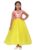 Aarika Girls Pink-Yellow Color Peppa Pig Printed Gown (NV-G-1663-YELLOW-32)